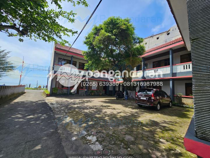  Tampilan depan pantai sri rahayu pantai timur pangandaran
